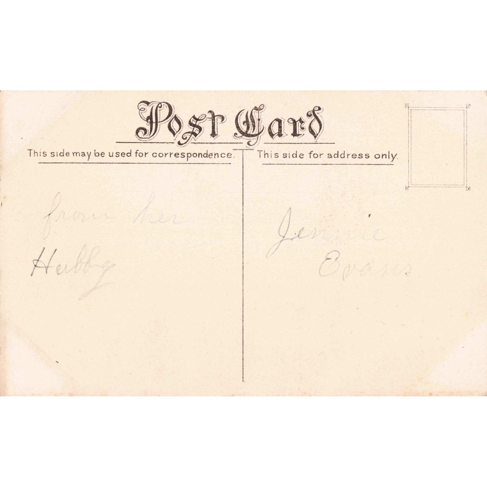 Vintage Romantic Couple Postcard I Could Hold Your Hand Forever Darling VG - Picture 2 of 2